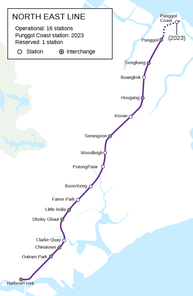 MRT System in Singapore