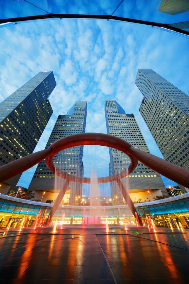 Shopping in Marina Bay