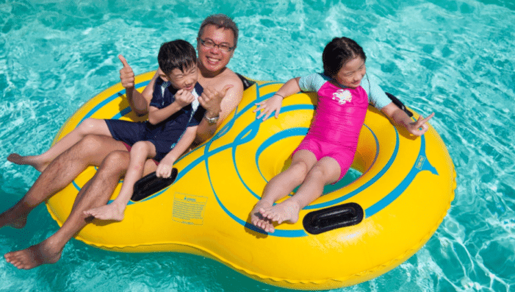 Lazy River at Singapore Sports Hub
